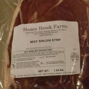 Beef: Sirloin Strip & Sirloin Steak