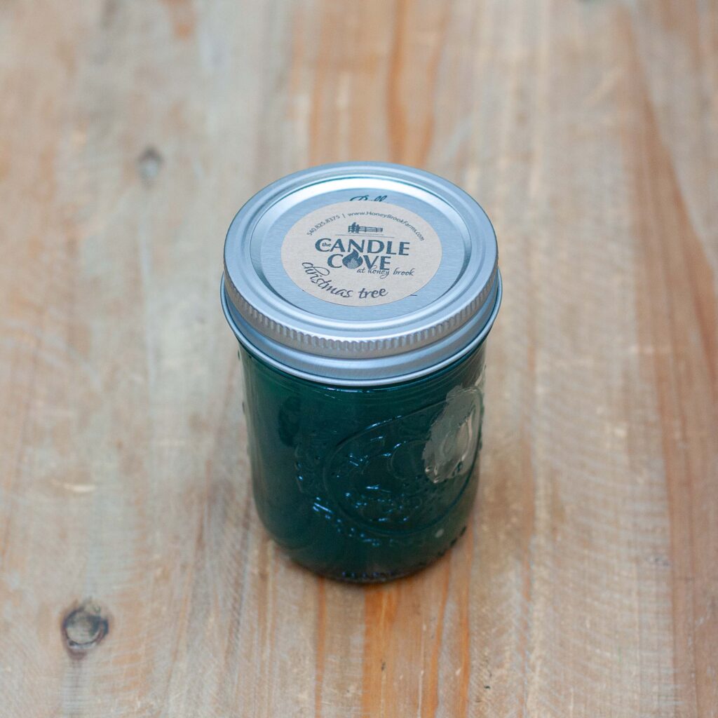 Christmas Tree Candle Honey Brook Farms Culpeper, VA
